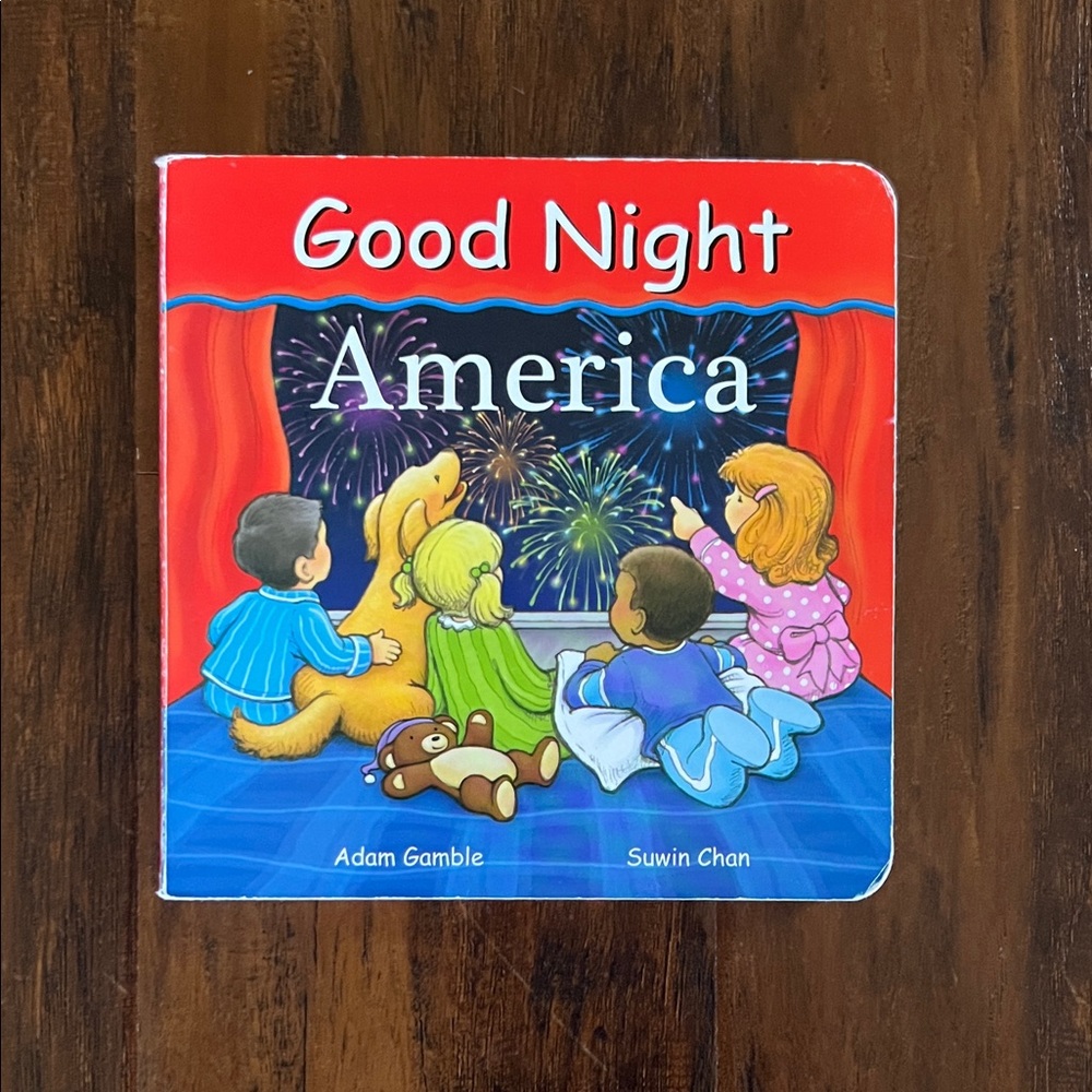 5/$10 Kids Book | Good Night America Board Book